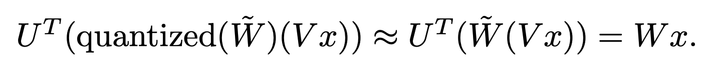 QuIP equation.