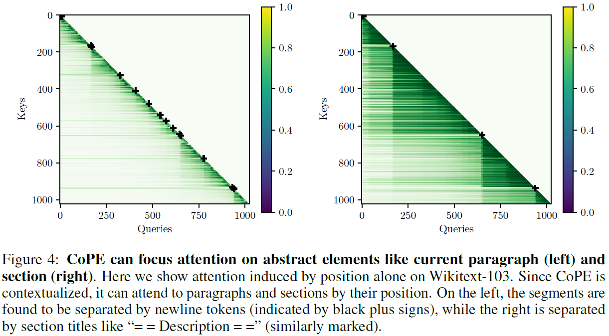 CoPE contextualised attention