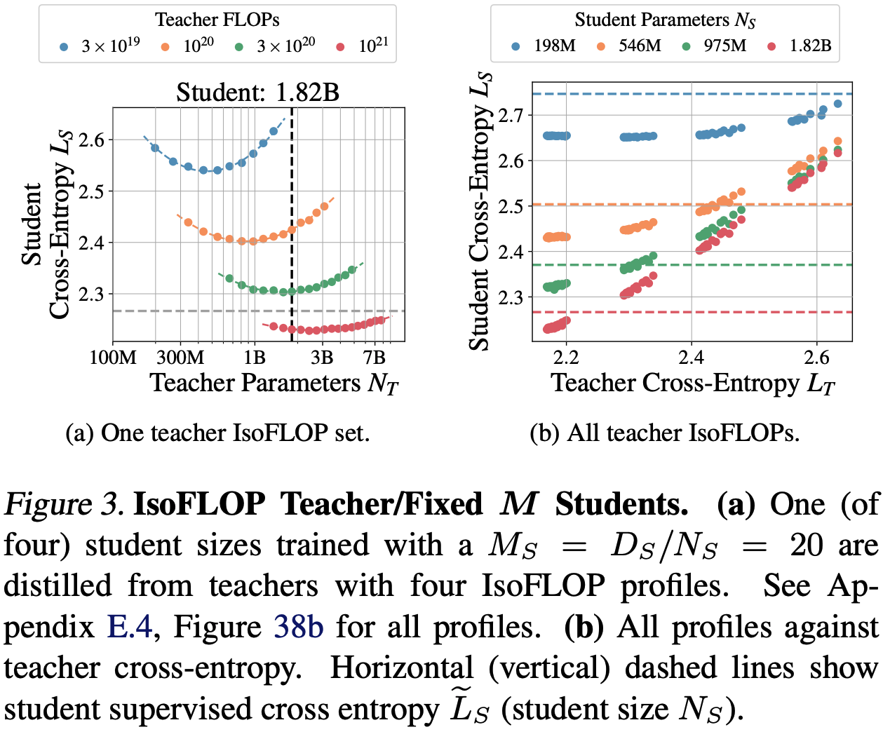 Isolating contribution of teacher scaling to distilled model capability